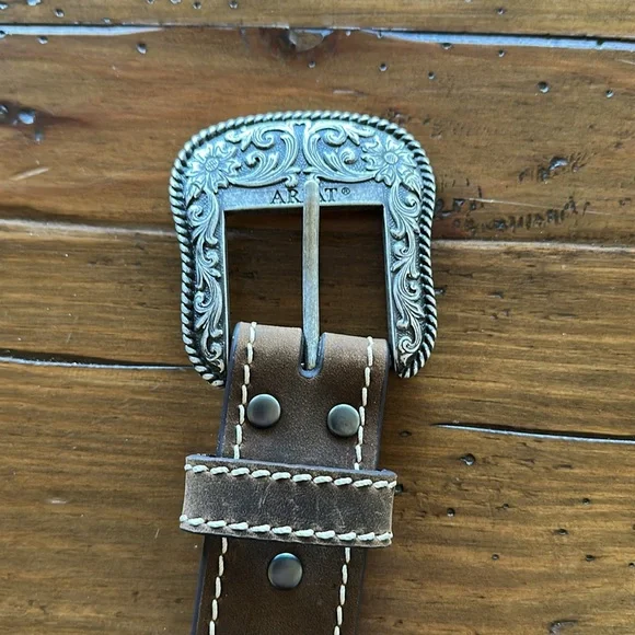 ARIAT Women’s Basic Heavy Stitched Belt - Picture 2 of 6